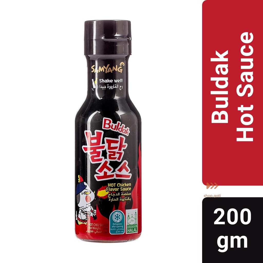Samyang Buldak Hot Sauce Black (Original Flavour) - 200g